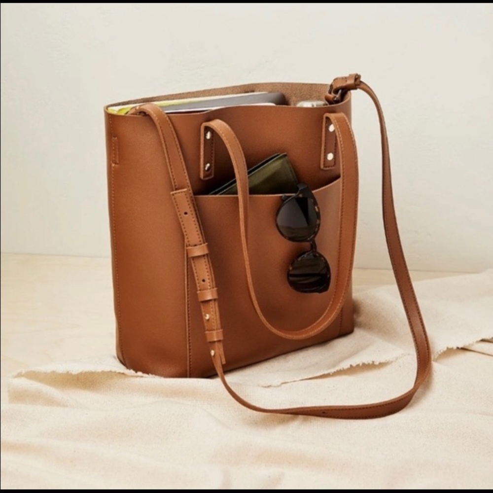 NWT Henny + Lev Vegan Leather 2-in-1 Everyday Tote